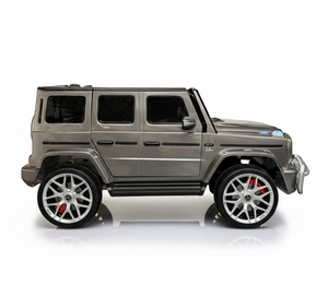 Mercedes G63 AMG 24V | Elektrische Kinderauto 2-Persoons - Grijs