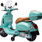 Vespa GTS | Elektrische Kinderscooter 12V - Turquoise