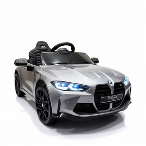 BMW M4 12V | Elektrische Kinderauto - Grijs