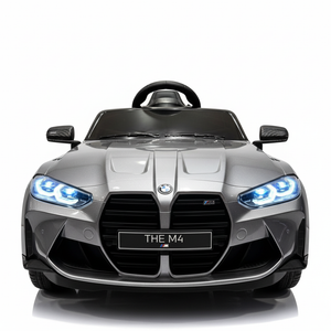 BMW M4 12V | Elektrische Kinderauto - Grijs