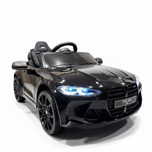 BMW M4 12V | Elektrische Kinderauto - Zwart