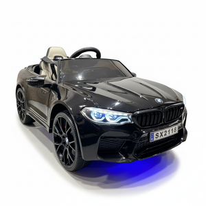 BMW M5 24V | Elektrische Kinderauto - Zwart