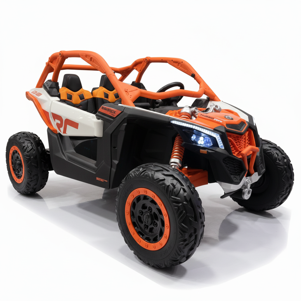 Can-Am Maverick | UTV Elektrische buggy 24V - 4x4 Oranje