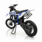 CarKiddo | Crosser 49cc maX  2-takt - Blauw | Max. 75 km/p uur