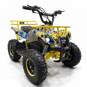 CarKiddo | Elektrische Kinderquad 1000W Infinity - Geel