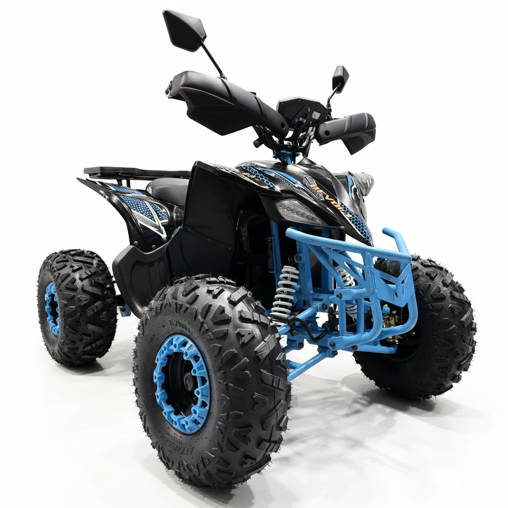 CarKiddo | Elektrische Kinderquad 1500W - Blauw