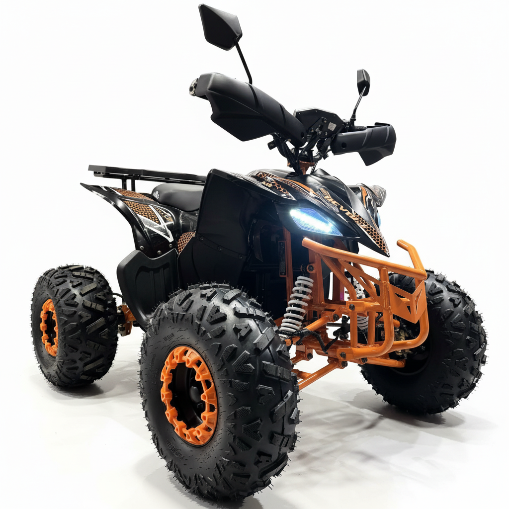 CarKiddo | Elektrische Kinderquad 1500W - Oranje