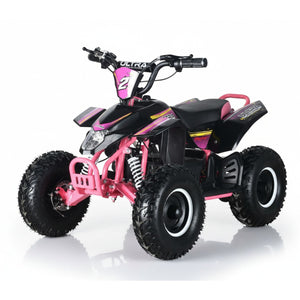 CarKiddo| Elektrische Kinderquad RETRO 1000W - Roze