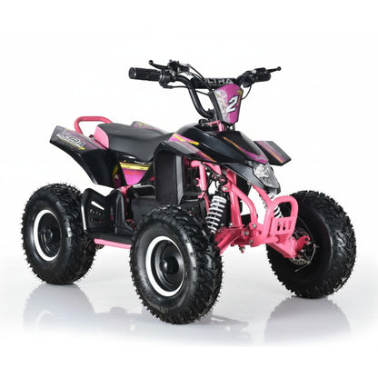 CarKiddo| Elektrische Kinderquad RETRO 1000W - Roze