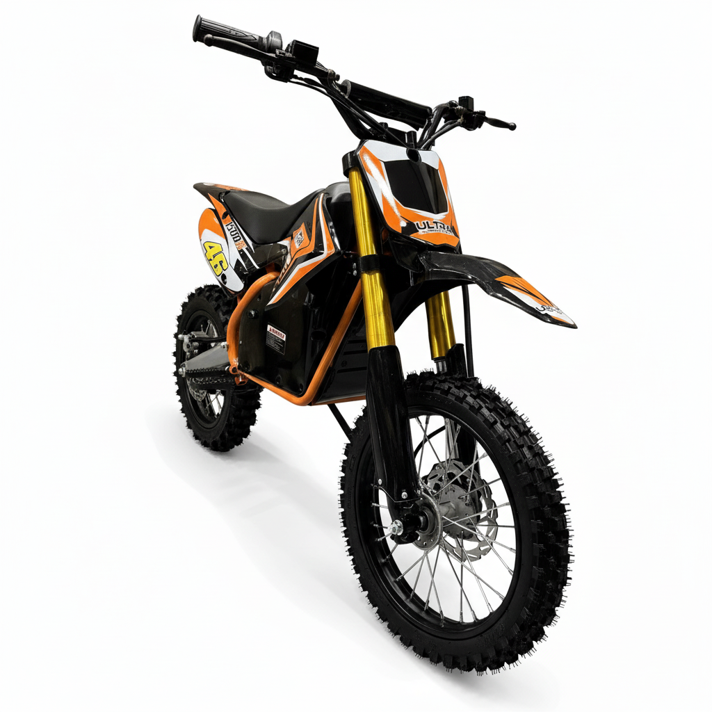 CarKiddo | Elektrische crosser  1500W - Oranje