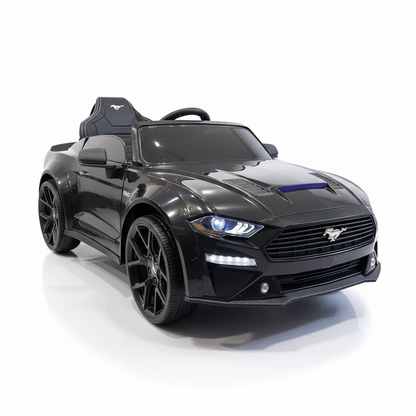 Ford Mustang 24V | Elektrische Kinderauto - Zwart