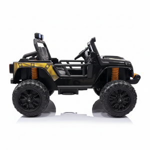 Gladiator Kinderjeep | 1 Kind + 1 Volwassene - Zwart
