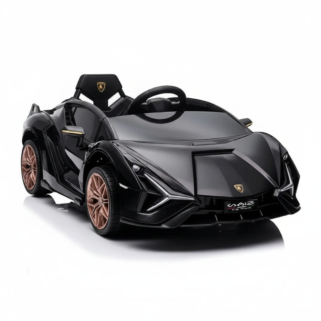 Lamborghini Sian | Elektrische Kinderauto - Zwart