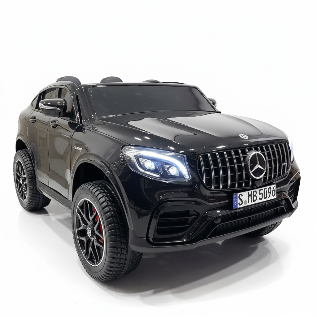 Mercedes-Benz GLC63s AMG | 2-Persoons Kinderauto - Zwart