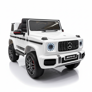 Mercedes G63 AMG 24V - XL | Elektrische Kinderauto - Wit