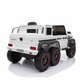 Mercedes G63 AMG 6x6 | Elektrische Kinderauto 1-persoons - Wit