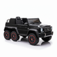 Mercedes G63 AMG 6x6 | Elektrische Kinderauto 1-persoons - Zwart