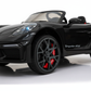 Porsche 718 RS Spyder | Elektrische Kinderauto - Zwart