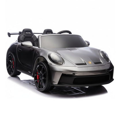 Porsche 911 GT3 RS | 2-Persoons Elektrische Kinderauto 24V - Grijs