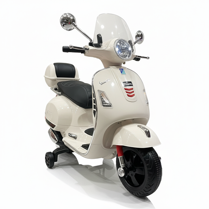 Vespa GTS | Elektrische Kinderscooter 12V - Wit