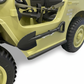 Willys Jeep Khaki 3-persoons 24V vierwielaandrijving