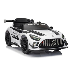 Mercedes GT AMG | Elektrische Kinderauto - Wit