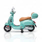 Vespa GTS | Elektrische Kinderscooter 12V - Turquoise