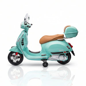 Vespa GTS | Elektrische Kinderscooter 12V - Turquoise