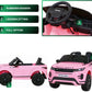 Range Rover Evoque | Elektrische Kinderauto - Roze