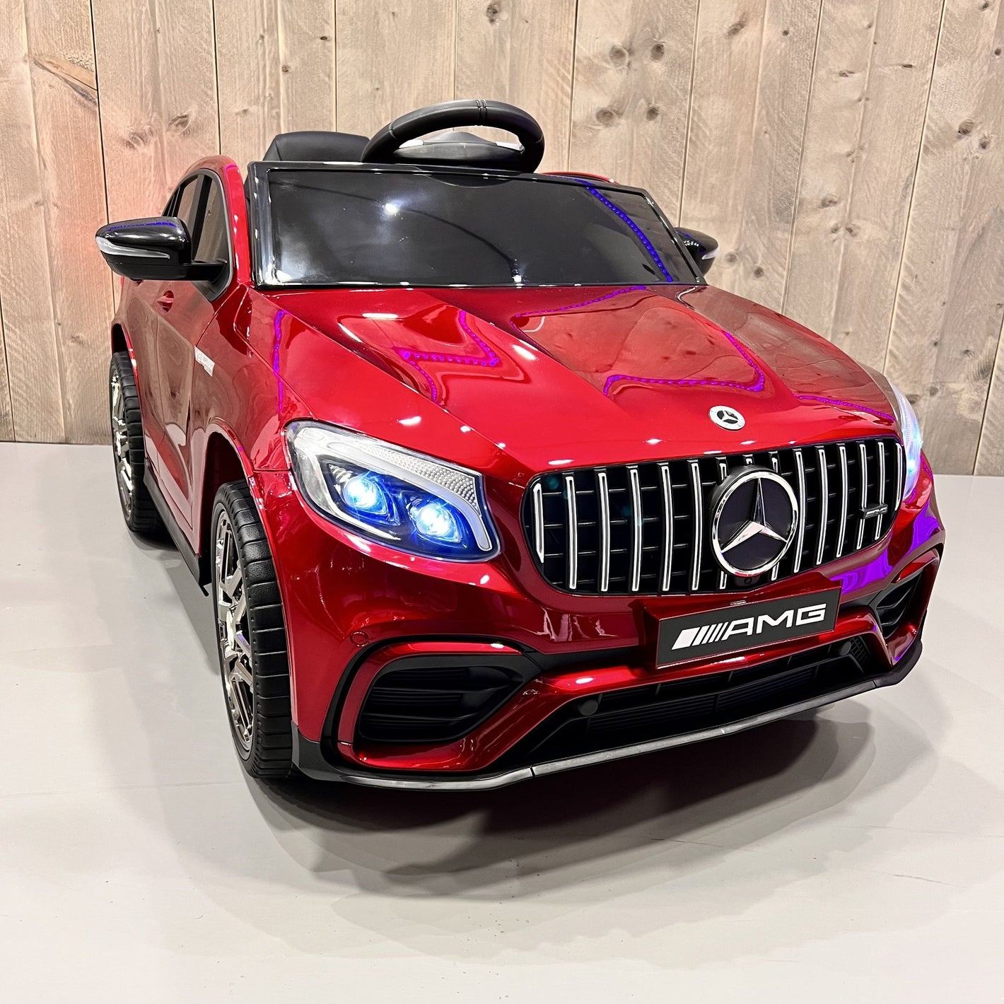 Mercedes GLC63s AMG | Elektrische Kinderauto - Rood
