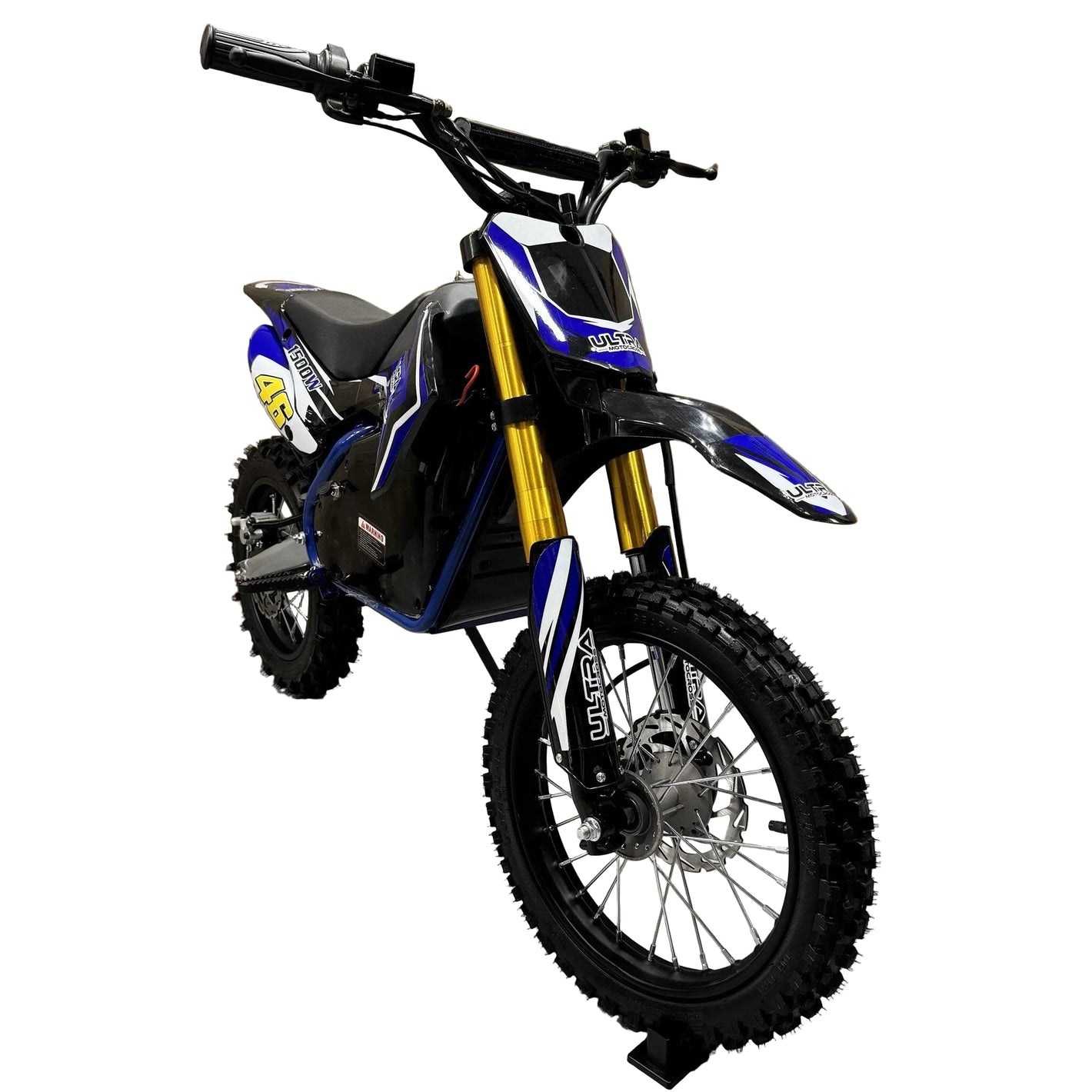 CarKiddo | Elektrische crosser  1500W - Blauw | Max. 50 km/p uur