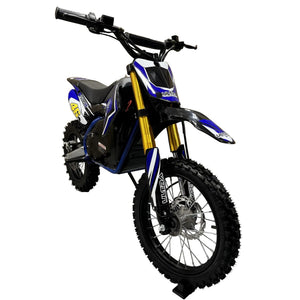 CarKiddo | Elektrische crosser  1500W - Blauw | Max. 50 km/p uur